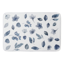 Handgeschilde elementen van de Waterverf in Autumn Badmat