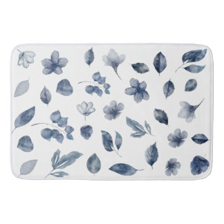 Handgeschilde elementen van de Waterverf in Autumn Badmat