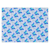 Handgeschilde vlindertablet tafelkleed (Voorkant (Horizontaal))