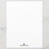 Handgeschilde Waterverf Succulent gelineerd papier (Achterkant)