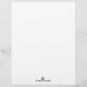 Handgeschilde Waterverf Succulent ongegloofd papie (Achterkant)