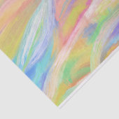 Handgeschilderd Abstract schilderij Tissuepapier (Detail)