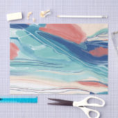 Handgeschilderd Abstract schilderij Tissuepapier (Craft)