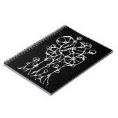 Handgeschilderd - Abstracte Boomgroep 2 Notitieboek (Linkerzijde)