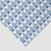 Handgeschilderd blauw en witte gember pot tissuepapier (Detail)