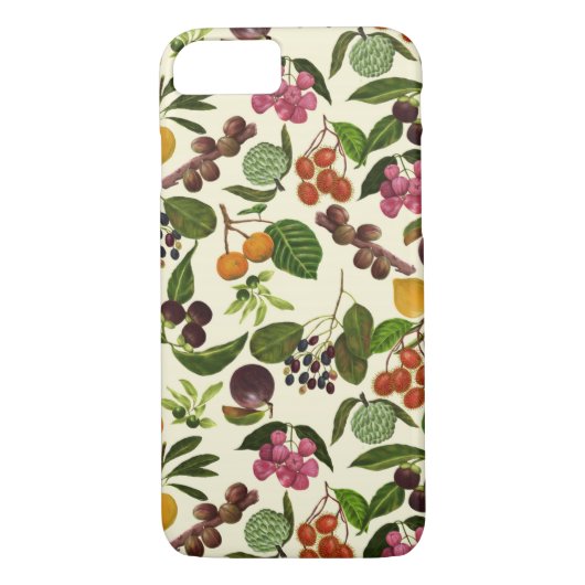 Handgeschilderd exotische tropische vruchten patro Case-Mate iPhone case (Achterkant)