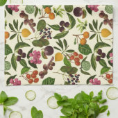 Handgeschilderd exotische tropische vruchten patro theedoek (Gevouwen)