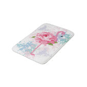 Handgeschilderd flamingo badmat (Gekanteld)