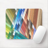 Handgeschilderd Geometrisch Abstract Patroon Muismat (Met muis)