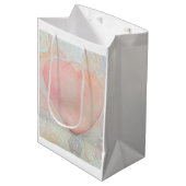 Handgeschilderd Godin Hart Medium Cadeauzakje (Voorkant Gekanteld)