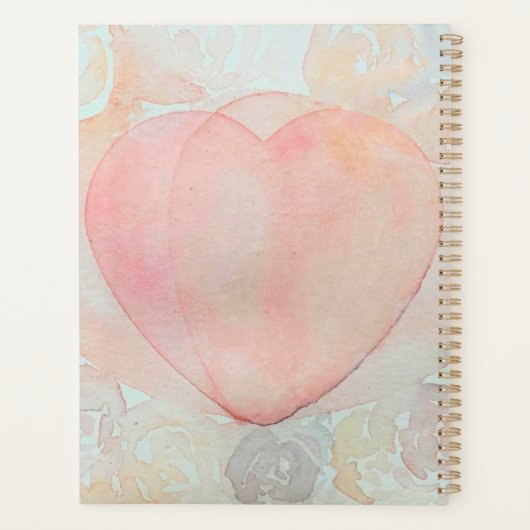 Handgeschilderd Godin Hart Planner (Achterkant)
