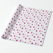 Handgeschilderd hart x en o gepatterd
