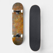 Handgeschilderd kunstwerk van Heva Weva Rusty Copp Persoonlijk Skateboard (Voorkant)