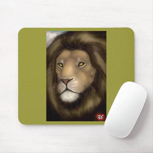 Handgeschilderd muispad muismat (Met muis)