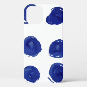 Handgeschilderd naadloos onderpooeppuntpatroon Case-Mate iPhone case