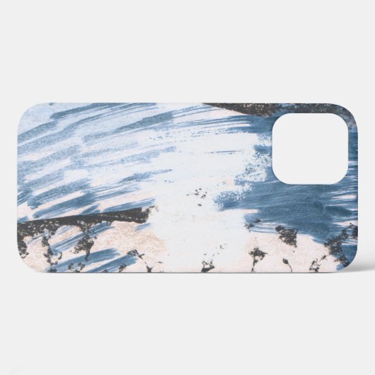 Handgeschilderd ontwerp. Unieke artistieke stijl. Case-Mate iPhone Case (Achterkant (horizontaal))