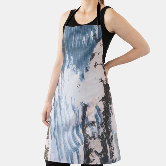 Handgeschilderd ontwerp. Unieke artistieke stijl.  Schort (Insitu)