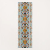 Handgeschilderd op aantal dolfijnen | Spiegelen | Yogamat (Voorkant)