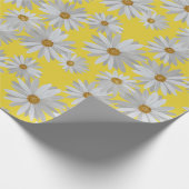 Handgeschilderd papier voor het inpakken van daisy (Hoek)