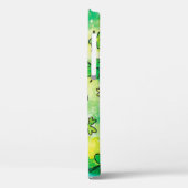 Handgeschilderd shamrock-patroon met watercolo Case-Mate iPhone case (Achterkant / Links)