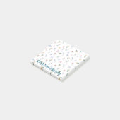 Handgeschilderd Wildflower Design Post-it® Notes (Schuin)