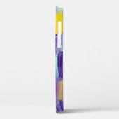 Handgeschilderde Abstracte kunstachtergrond Case-Mate iPhone Case (Achterkant / Links)