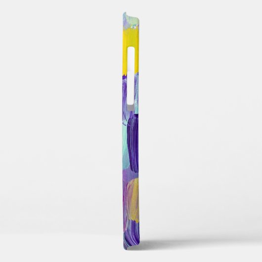 Handgeschilderde Abstracte kunstachtergrond Case-Mate iPhone Case (Achterkant / Links)