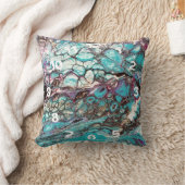 Handgeschilderde abstracte schilderij - Kook Art - Kussen (Deken)