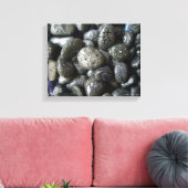 Handgeschilderde Boho Rocks van Julie Ann Strickli Canvas Afdruk (Insitu (Woonkamer))