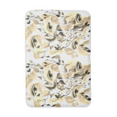 Handgeschilderde elegante vrouwelijke ogen Kleurri Badmat (Voorkant Verticaal)