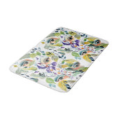 Handgeschilderde elegante vrouwelijke ogen Kleurri Badmat (Gekanteld)