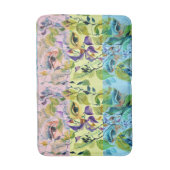 Handgeschilderde elegante vrouwelijke ogen Kleurri Badmat (Voorkant Verticaal)