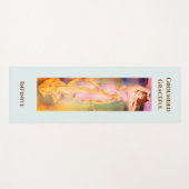 Handgeschilderde Godin Yoga Mat - Spirituele Mat (Voorkant (horizontaal))