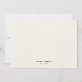 Handgeschilderde gouden bladeren Lijst die goed we Kaart (Achterkant)