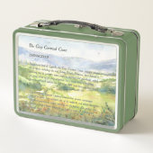 Handgeschilderde grijze gekroonde kraan (Achterkant)