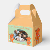 Handgeschilderde Halloween Fun Ghouls Goblins FOTO Bedankdoosjes (Voorkant Zijde)