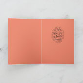 Handgeschilderde Halloween Wishes Feestdagen Kaart (Binnen)