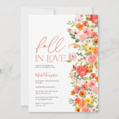 Handgeschilderde Herfst Herfst in Liefde Vrijgezel Kaart (Voorkant)