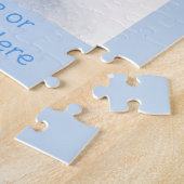 Handgeschilderde Losse Waterverf Lavendel Bloemen Legpuzzel (Zijkant)