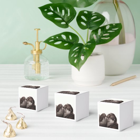 Handgeschilderde otters - Tender Moment Wildlife A Bedankdoosjes (Meervoudige)