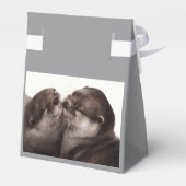 Handgeschilderde otters - Tender Moment Wildlife A Bedankdoosjes (Achterkant)