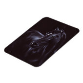 Handgeschilderde paardenkunst magneet (Linkerzijde)