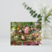 Handgeschilderde paaseieren feestdagenkaart (Staand voorkant)