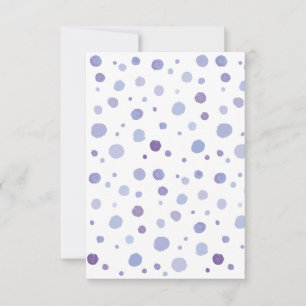 handgeschilderde polka stippen