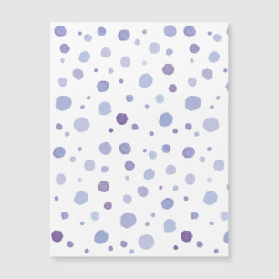 handgeschilderde polka stippen