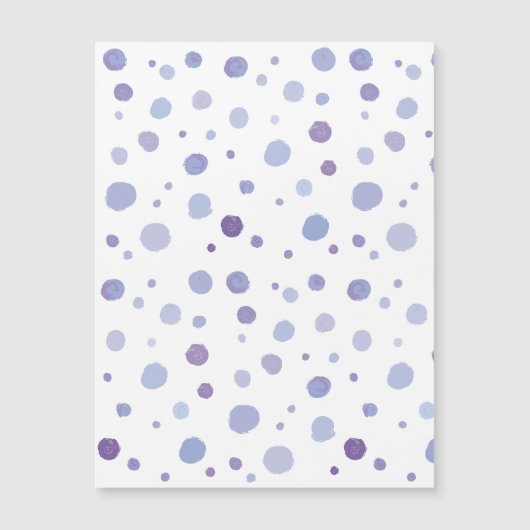 handgeschilderde polka stippen (Voorkant)