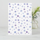 handgeschilderde polka stippen (Staand voorkant)