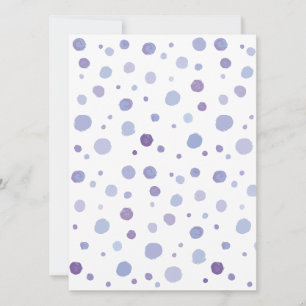 handgeschilderde polka stippen