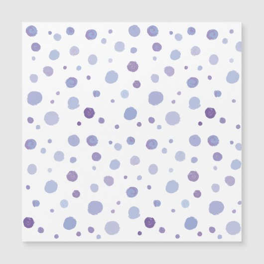 handgeschilderde polka stippen (Voorkant)