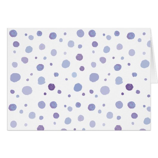 handgeschilderde polka stippen (Voorkant Horizontaal)